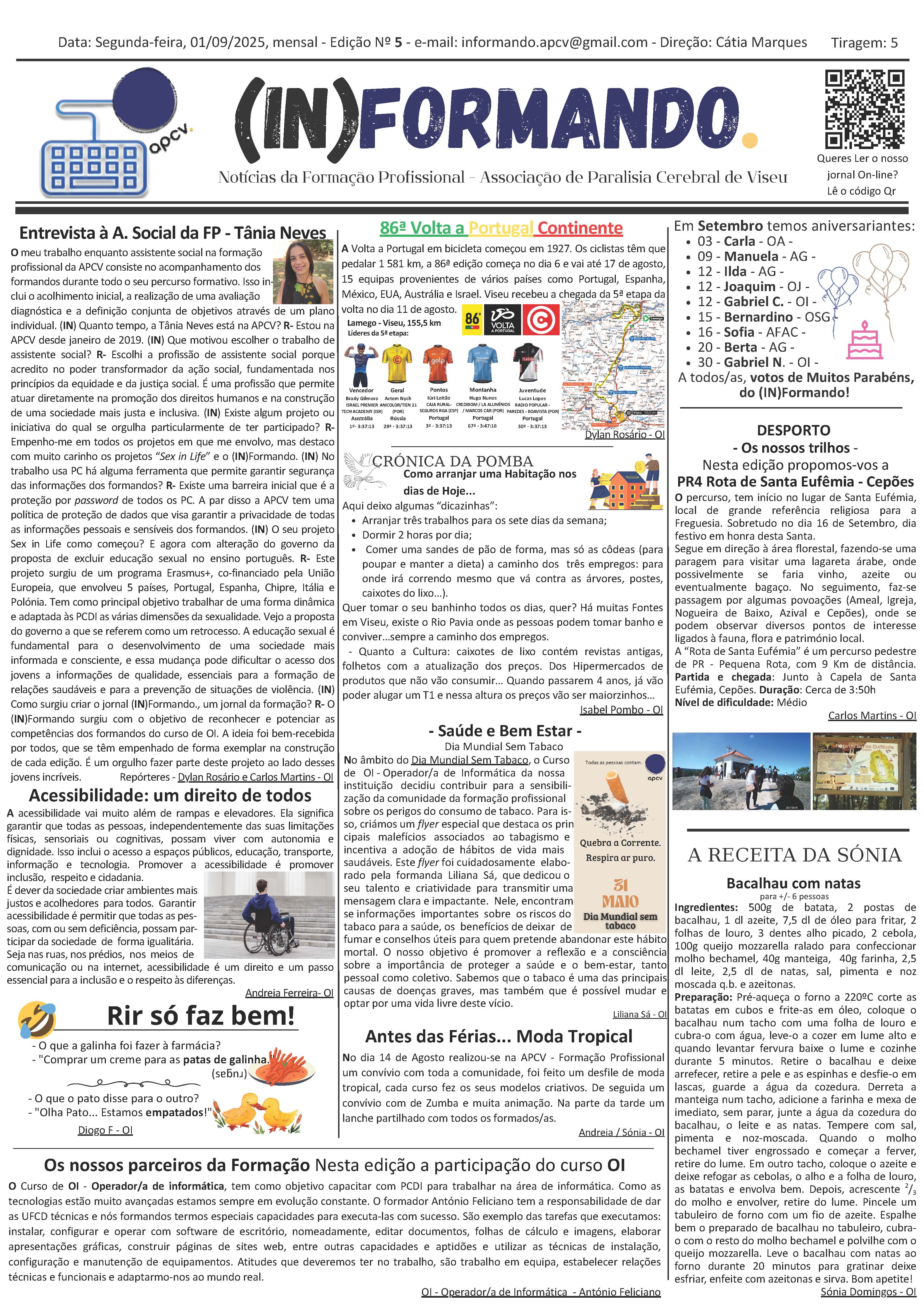 Jornal (IN)formando N.º5